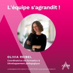 a2com formation accueille olivia reibel coordinatrice de formation et developpement pedagogique