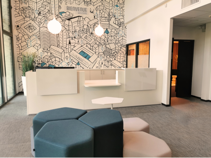 photo accueil locaux a2com formation de rennes